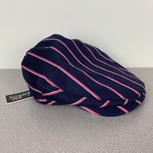 Kangol British Peebles Striped Hat Medium NWT